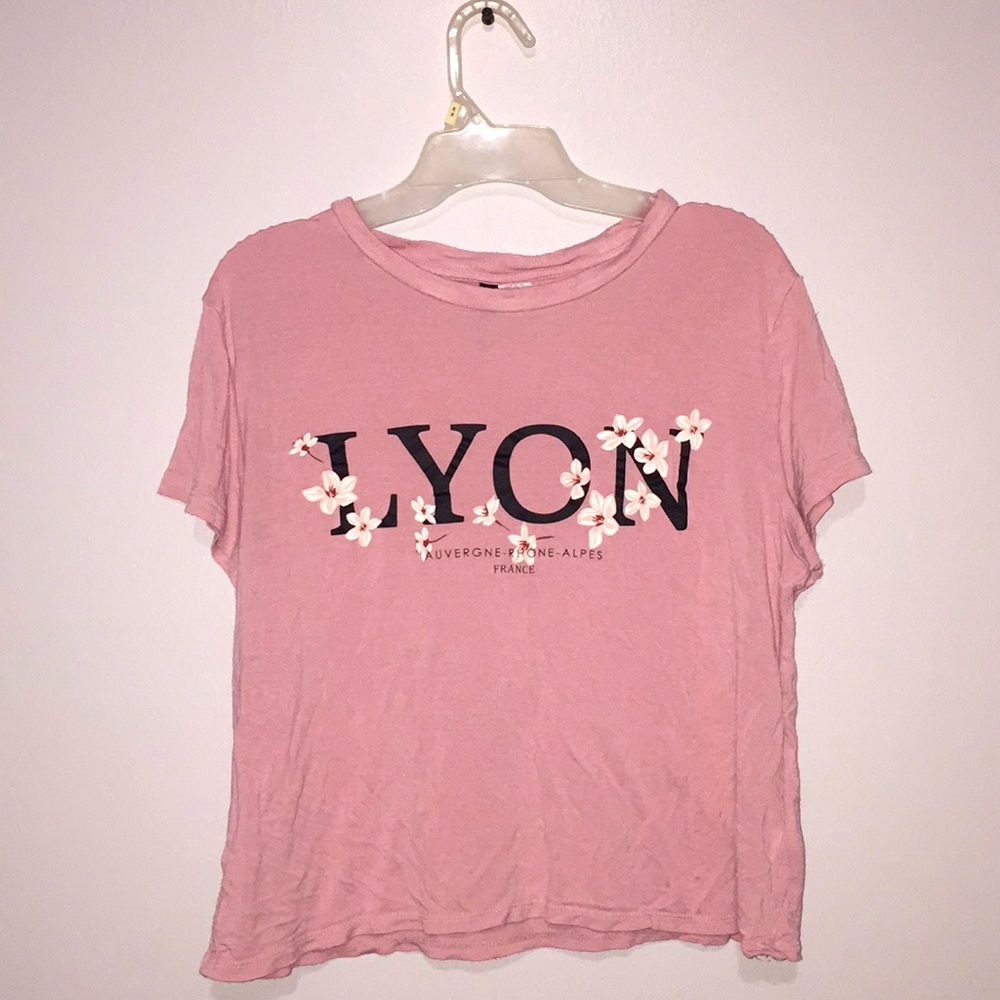 Pink Crop Top